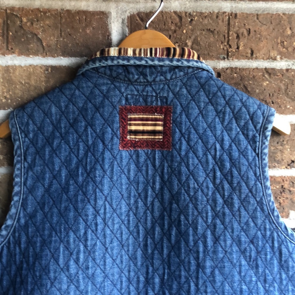 Haik's Quilted Denim Vest - Picture 7 of 7